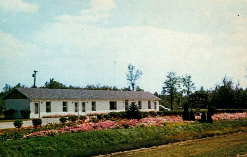 Beaverton Motel - Vintage Postcard
